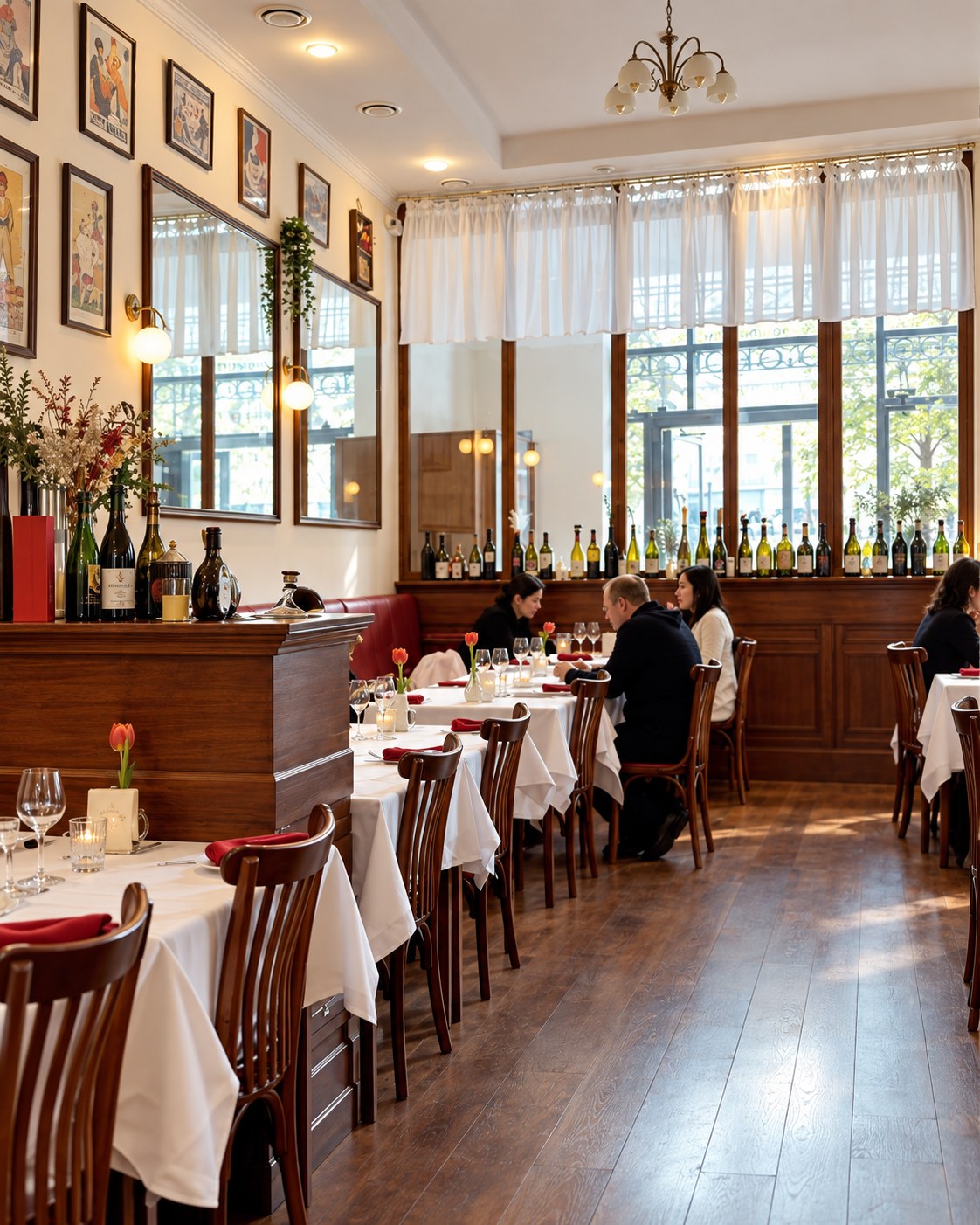Интерьер Chez Georges